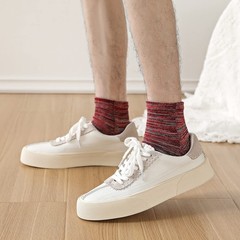5 Pairs Toe Socks Mens Five Finger Striped Running Athletic Cotton Ankle Sox