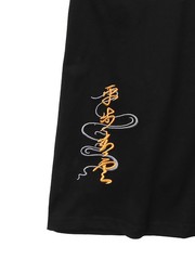 Niepce Japanese Streetwear Embroidery T-shirt Rich Tiger Graphic Tee for Men