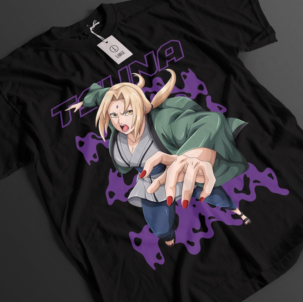 Naruto Shirt Tsunade T-Shirt Jiraya Tshirt Orochimaru Anime Sakura Unisex Tee