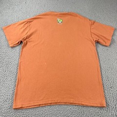 VTG Life is Crap “No Skateboarding” T-Shirt Orange Adult Men’s Size Medium Tee *
