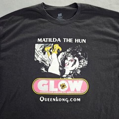 Gorgeous Ladies Of Wrestling TShirt Matilda The Hun Men’s Black Size 2XL XXL
