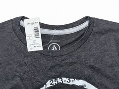 NWT Volcom Shred Stone SS Tee Mens Medium Heather Black Graphic T-Shirt