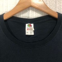 Fruit of the Loom NYC New York City Embroidered Black T-Shirt Mens 2XL