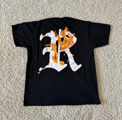 Revenge – Black “FLAME” Tee Men’s Size Large 2019