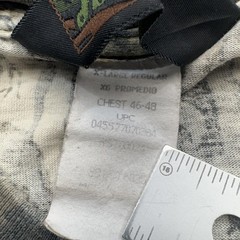 Liberty Shirt Mens XL Camo Camouflage Pocket Outdoor Hunting Tee Chest 46-48