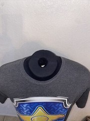 Paw Patrol Chase Badge T-Shirt XL Gray Nickelodeon Cartoon Dogs Puppy