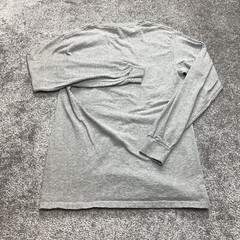 Gildan Adult Long Sleeve Heavy Cotton T-Shirt Size Small Gray NBTMS Raiders Tee