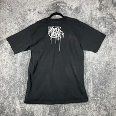 PRO Shirt Mens XLT Black Skull Bandana Cross Graphic Tee Super Heavyweight