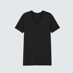 UNIQLO Heattech T-Shirt Short-sleeve Beige Black White MEN New Japan