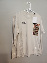 Nike Kyrie Journey Reward Long Sleeve Loose Fit Light Bone T-shirt DV9725-072