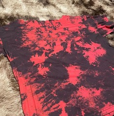 Romwe Steven Rhodes Portal to the Cat Dimension Tie-Dye Graphic T-Shirt