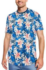 WEIV Men’s Allover Hawaiian Floral Print Graphic T-Shirt AP08 AP09 AP10 AP15