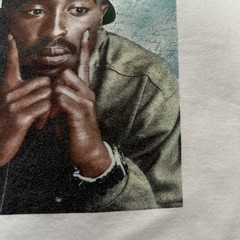 2Pac Poetic Justice Movie Graphic T-Shirt XL 2018 Rap Tee White Tupac
