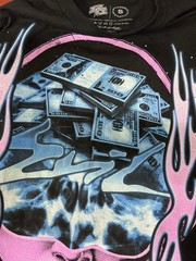 Evil VICE Money Black Long Sleeve T-Shirt