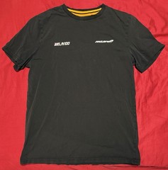 Official McLaren F1 Team Lando Norris #4 Graphic T-shirt Men’s Large Black