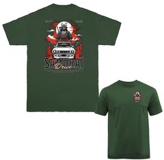 Samurai Drive Imported Tuned Custom JDM Sports Car T-shirt