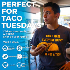 Mens Check Out My Six Pack T Shirt Funny Taco Tuesday Tee