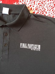 Final Fantasy VII Remake Polo Shirt Square Enix Video Game Tee RPG Gaming