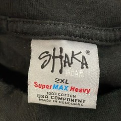 Shaka Wear Super Max Heavy LOS ANGELES RAMS Football Shirt 2XL Black Gold Blue