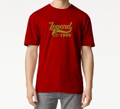 Legend Since Unisex T Shirt – Birthday Anniversary Date Cool Funny