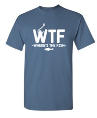 What the Fish Sarcastic Humor Graphic Novelty Super Soft Ring Spun Funny T Shirt
