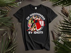 Retro Disney Alice In Wonderland T-shirt T Shirt Men Women Unisex Tshirt
