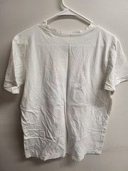 Unisex Large Cream Colored Head Hunter Screen Print Tshirt By Liquid Dreams 100%