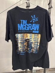 2012 Tim McGraw Brothers of the Sun Tour T-Shirt Men’s XL Black Graphic Tee