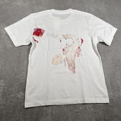 Uniqlo x Final Fantasy Pixel Remaster Tee Mens XS White Yoshitaka Amano Art NWT