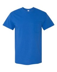 Gildan 5300 Men’s Heavy Cotton Pocket T-Shirt Plain Blank Casual Tee