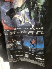 Marvel Spider Man 2 Video Game Promo Shirt PS2 Playstation Double Sided Size L
