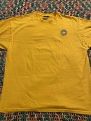 Vintage NHS Slime Ball Skateboards Yellow T Shirt Sz 2XL (25.5in W X 30in L) Y2K
