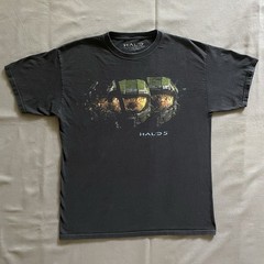 2010s Halo 5 Guardians T Shirt Mens Size Large Black Microsoft Video Game