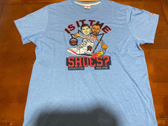 Homage Utah Jazz Stockton Malone “Is It The Shoes?” NBA Jam Graphic Tee XL