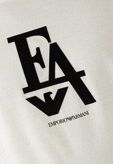 Emporio Armani Men’s White cotton T-Shirt Round neck , Size M*L*XL*XXL*XXXL New