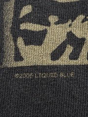 Vintage Liquid Blue Shirt Egyptian Skull Pharaoh Graphic Tee Black Mens Size XXL