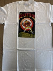 Vintage 1982 The ROCKETEER T-Shirt Graphitti Designs Size L Dave Stevens 1 Stitc