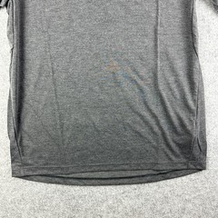 Adidas Shirt Mens M Charcoal Performance Tee Outdoor Active Sports S/S Crew NEW