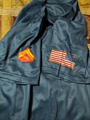 US MARINE CORPS First In Last Out T Shirt Size Large