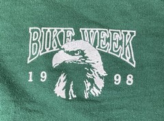 Vintage 1998 Bike Week long-sleeve lace-up Sweatshirt Born To Ride
