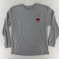 Onward Reserve UGA Georgia Bulldogs Sanford Stadium T Shirt XXL Long Sleeve Gray