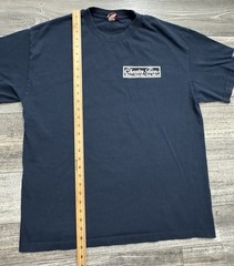 North Shore Oahu Hawaii Shirt Mens Size XL Cheater Five Navy Blue Short Sleeve