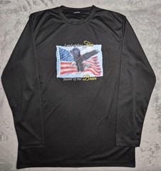 Retro Land of the Free Home of the Brave Long Sleeve Size L