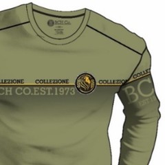 Men’s Bucheli Long Sleeve T Shirt,Italian Style,Cotton, Stretch S M XL….A9.A