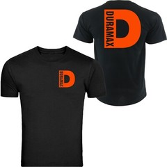 Duramax Big D Design T-Shirt Unisex Black Color Front & Back S – 5XL