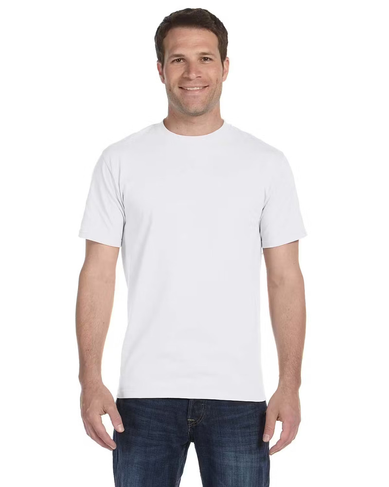 Hanes 5280 Unisex Comfortsoft Cotton T-Shirt, Size XL – White