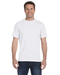 Hanes 5280 Unisex Comfortsoft Cotton T-Shirt, Size XL – White