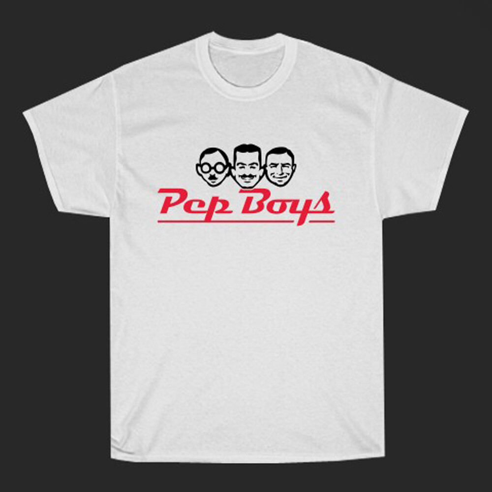 PEP BOYS Automotive Service Tires Men’s White T-Shirt