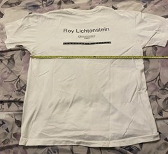 Vintage Roy Lichtenstein Guggenheim Museum Shirt Grrrrrrr Dog Pop Art 90s Mens!!