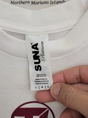 SUNA Platinum Tafuna Warriors Football T-Shirt Junior Varsity Roster 2023 L